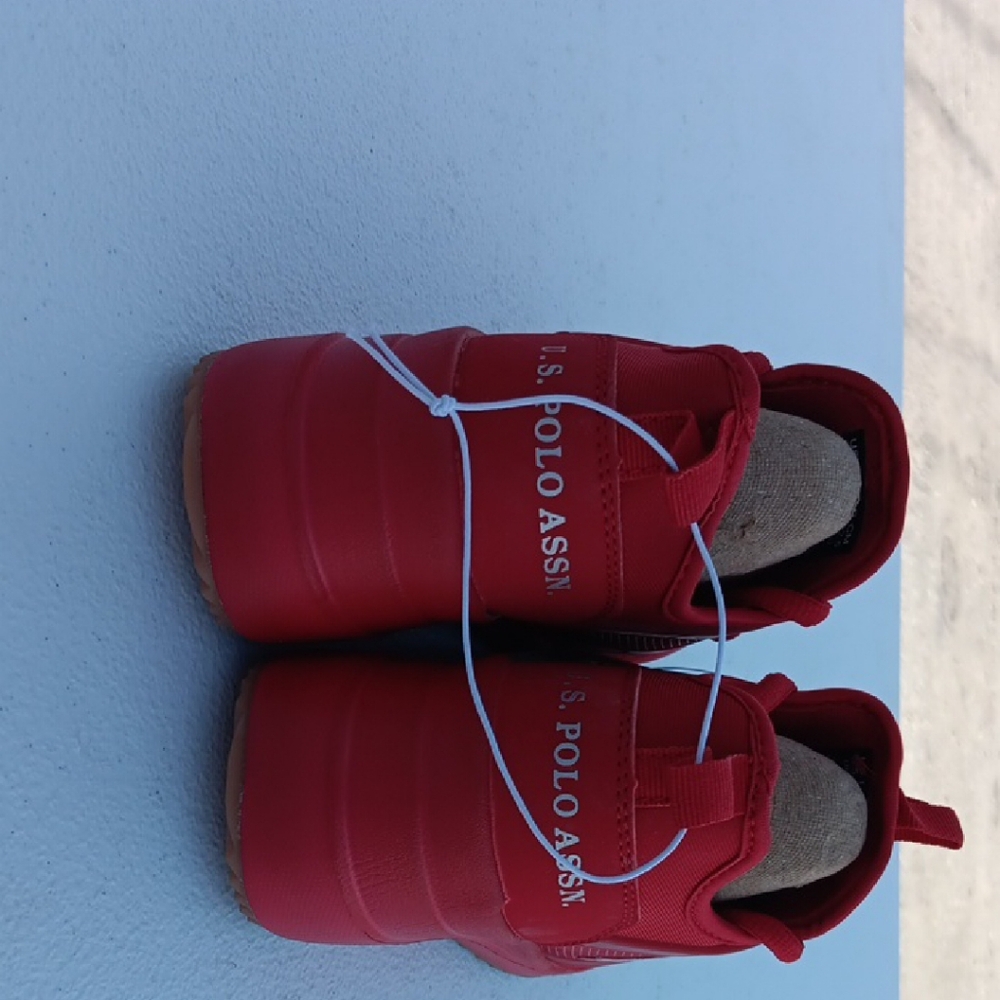 U.S. Polo Assn. Kids Red Sneakers